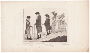 original etchings and engravings from John Kay 1790s-1810 and later editions